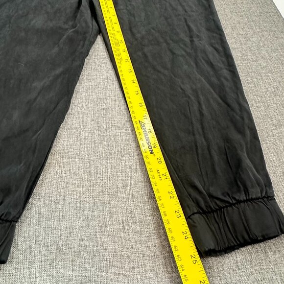 NEW without tags  Black Tape Tencel Joggers Black P/XL Drawstring pockets - Picture 8 of 14